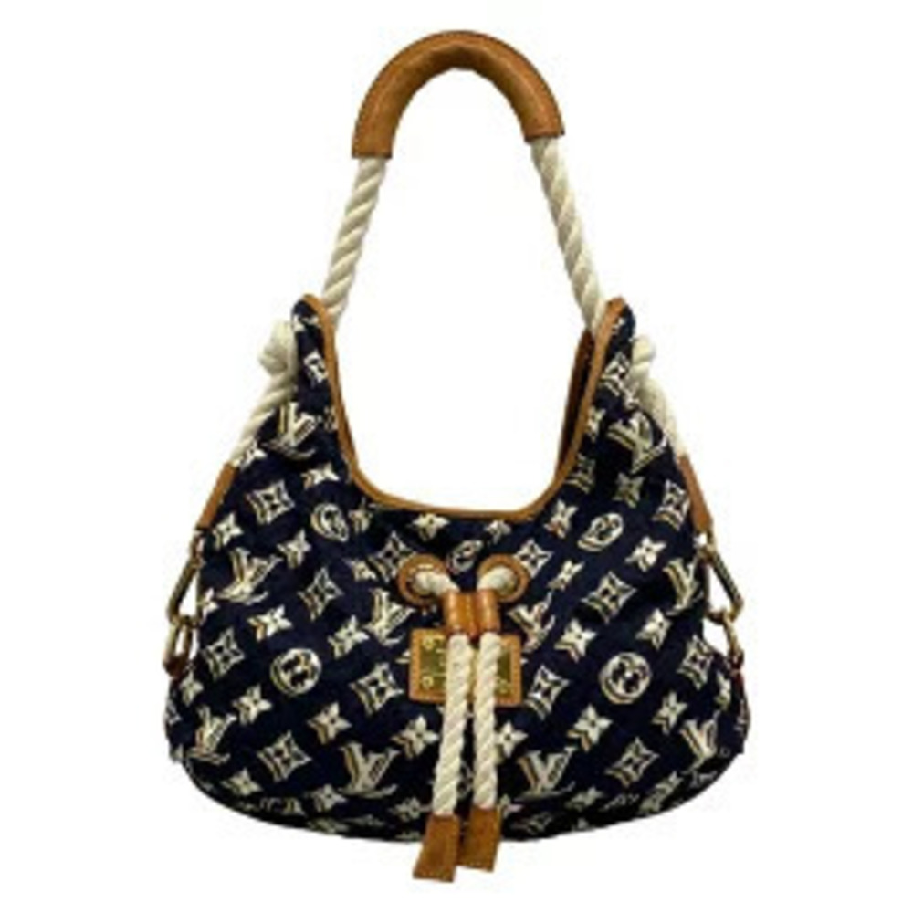 LOUIS VUITTON Bulle Handbag Marine Blue